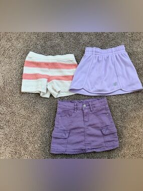 Girls Bundle Skirt/Skort/ Short Set